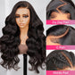 Megalook New Arrival 13x4 Crystal Hd Lace Fronta Wig 5x5 Body Wave Human Hair Wigs 200% Density