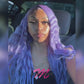 Megalook New Light Lavender Wig Straight/Body Wave Human Hair Wigs Glueless Transparent HD Lace Wigs