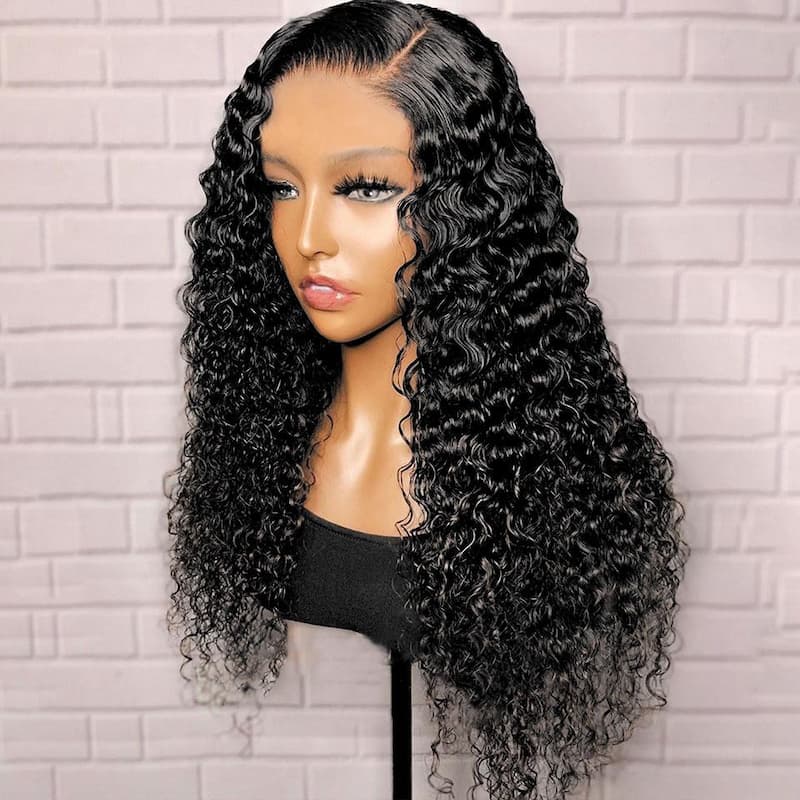 Water Wave Lace Front Wigs 13x6 Transparent Lace Wigs 180 Density