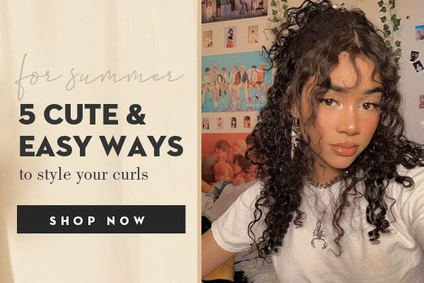 5 Cute & Easy Ways to Style Your Curls For Summer