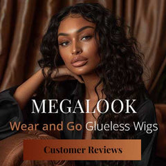 Megalook Wear and Go Glueless Wigs Customer Reviews-Professional Wigs For You