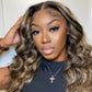 Pre Cut Lace | Upgrade Breathable Airy Cap Piano Color 1B/30 13X4/6x5 Body Wave/Straight HD Lace Frontal Pre-plucked Easy Wear And Go Wig