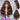 Dark Brown Highlight 13x6 Glueless Wig With Bangs 24Inch