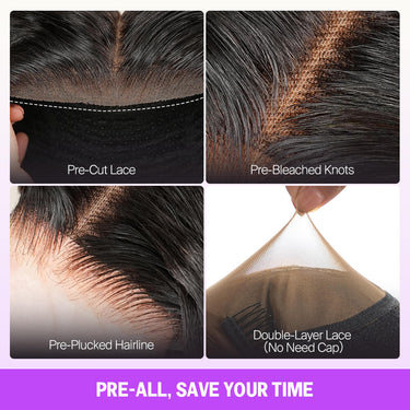 Curly All In One Half Wig Pre-All Save Your Time