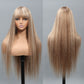 New Arrival Long 613 Highlights Wigs With Bangs 3x2 Lace Straight/Body Wave Super Natural Glueless Human Hair Wigs