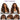  Chocolate Brown Body Wave 6x5 Glueless Wigs With Honey Blonde Highlights Part It Your Way