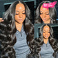 Megalook Bogo Free Straight /Body Wave 5x5 Closure Natural Color 