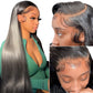 TIKTOK BIG SALE 13x4 Lace Frontal Human Hair Wigs 180% Density Straight Human Hair Wig