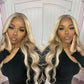 Megalook 5x5 HD Lace Closure Barbie Blonde Wigs 