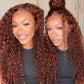 Jerry Curly Human Hair Wig HD Lace New 