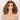 13x4 Lace Frontal Wig Side Part Honey Brown Blonde Highlight Hair / Natural Black Bouncy Curly Loose Body Wave