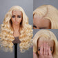 Megalook 13x4 Lace Front Wigs Honey Blonde 613 Body Wave Human Hair Wig
