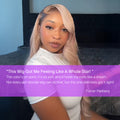 Ash Blonde Ombre 13x6 Glueless Wig Real Review