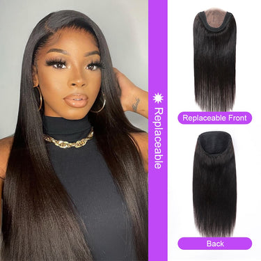 Zip & Switch Easy Wear Go Wig|Silky Straight/Body Wave 6x5 Lace Replaceable Wig for Mix-ALL Series
