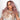Strawberry Blonde Ombre 13x6 Three Go Wig Model