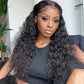 Undetectable Real Transparent Lace Front Wig Water Wave 13x4 Brazilain Human Wigs