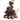 Megalook_4_Choclaote_Brown_3_Bundles_With_13x4_Lace_Frontal_100%_Human_Hair