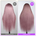 Ash Purple 13x6 Wig 180% Density VS 230% Density