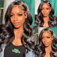 Pre Cut Lace | Glueless 13x4 Real HD Lace Wig Breathable Dome Cap Hd Glueless Wig Body Wave Human Hair Wear& Go Wig