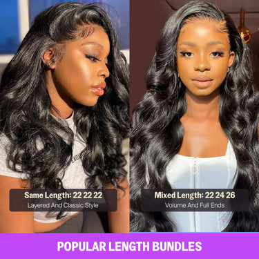 Body Wave Popular Length Bundles