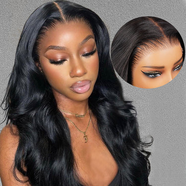 13X6 Lace Front Wig Preplucked With Baby Hair Body Wave Human Hair Wigs