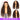 Chocolate Brown Jerry Curly 13x6 Three Go Wig Real Show
