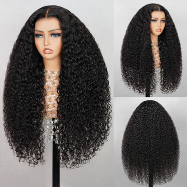 Curly Lace Front Wig Real Show