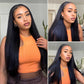 (Super Deal)18-22 inch Headband Wig Non-Lace Glueless Straight Natural Black Human Hair Wig 0 Skill Needed