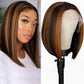 Upgrade Pre Cut Lace | Glueless P1B/30 Silky Straight 13X4/6X5 HD Lace Frontal Pre-plucked Easy Wear And Go Wig