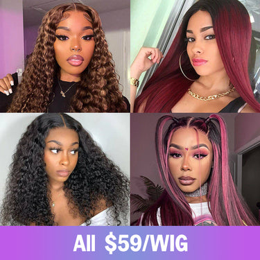 (Super Deal) Megalook All Wigs $59 Final Deal All 180% High Density No Code Needed Limited Stock