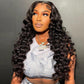 (Super Sale)$139 For 24 Inches Highlight Human Hair Wigs 13x4 Transparent Hd Lace Frontal Wig