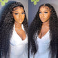 Megalook Curly 360 Lace Frontal Wig Preplucked Brazilian Curly Lace Wig With Baby Hair