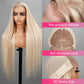 Megalook New Arrival Barbie Blonde Wig With Brown Highlights 
