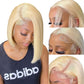 4x4/13x4 Lace Pre Plucked 613 Blonde Bob Lace Frontal Wig High Quality