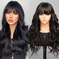 {Super Sale} Megalook Bogo Free Buy Body Wave with Bangs Wig 20 Inches Get Straight Bob Wig 10 Inch
