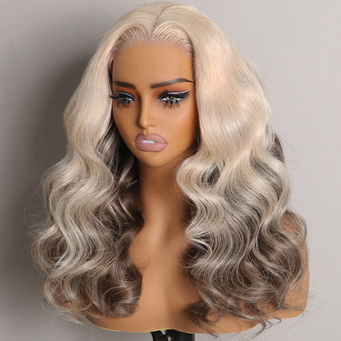 Megalook New Arrival Ombre Peekaboo Honey Blonde Wig 5x6 Loose Body Wave Glueless Lace Closure Human Hair Wigs(No Code Needed)