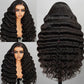 13x6 HD Lace Front Wig Loose Deep Wave Transaprent Lace Pre Plucked Human Hair Wig