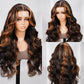 Megalook Bogo Free Highlight P1B/30 Body Wave 13x4 Lace Front Wig Undetectable Lace Front Wigs