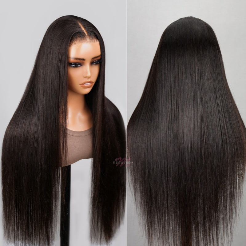 Upgrade Hd Lace 4x4 13x4 Crystal Lace Front Human Hair Wigs Straight H ...