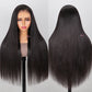 Megalook Undetectable Transparent 13x4 Lace Frontal Wig Brazilian Straight Human HD Lace Wig For Black Women