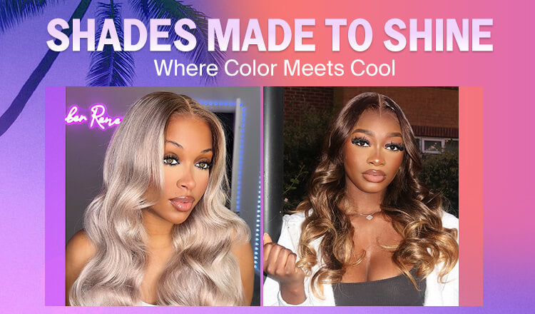 Megalook Summer Color Wigs Collection