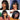 Natural Black Straight 6x6 Bob Wig With Bangs Models