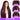 Plum Wig Parting Everywhere