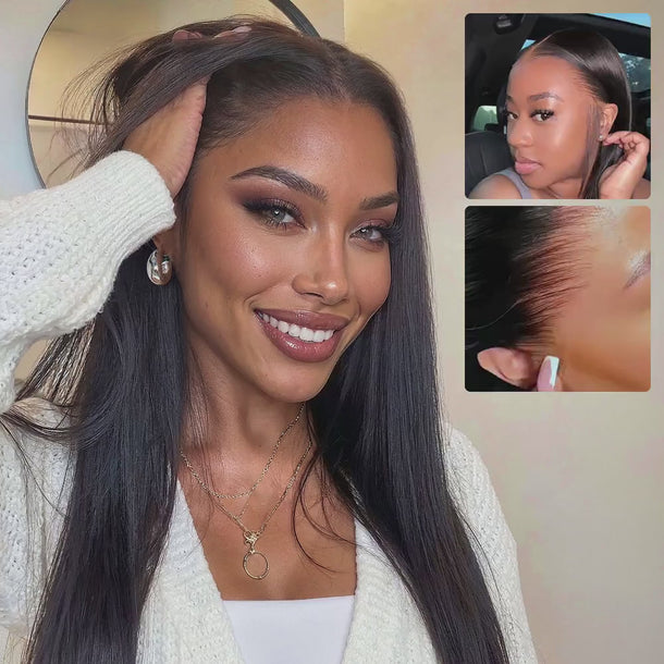 Zear Wear Straight HD Lace Wig Details Video &autoplay