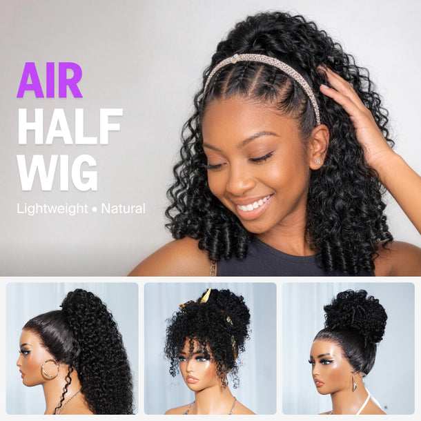 Burmese Curly Ponytail With Finger Coil Ends Video