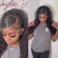 Megalook 3D Dome Cap Bleach Knots 13x4 HD Lace Wig Deep Curly Human Hair Easy Wear And Go Wig