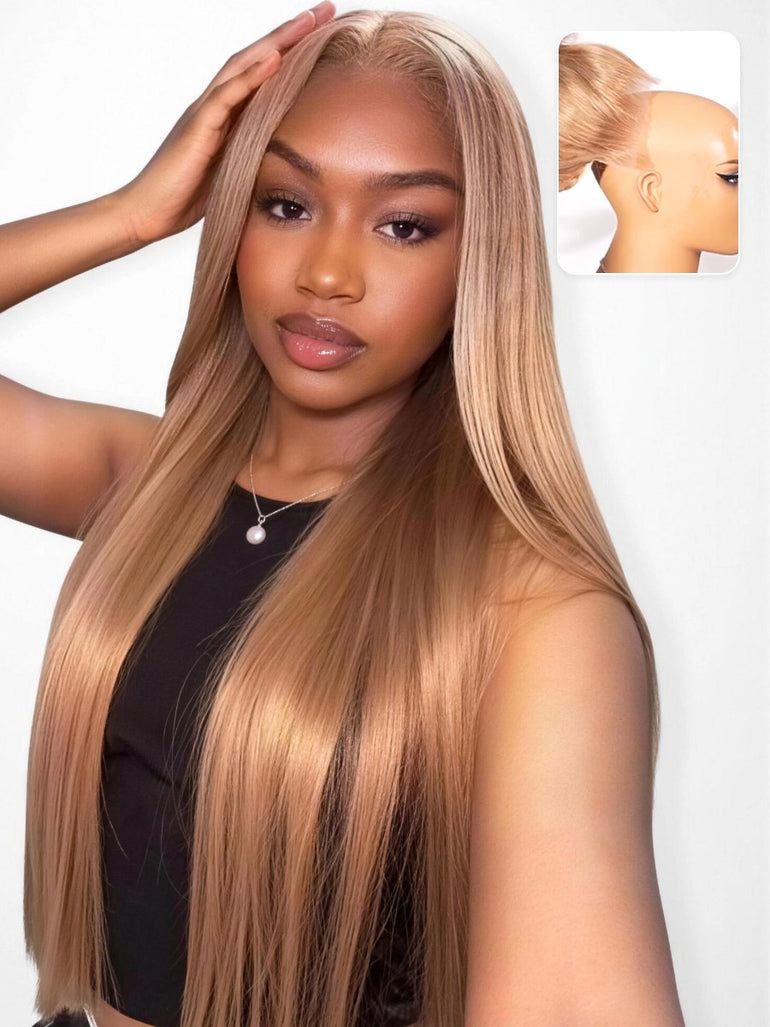 13x6 Three-Go™ Milk Tea Brown Glueless Wigs &autoplay