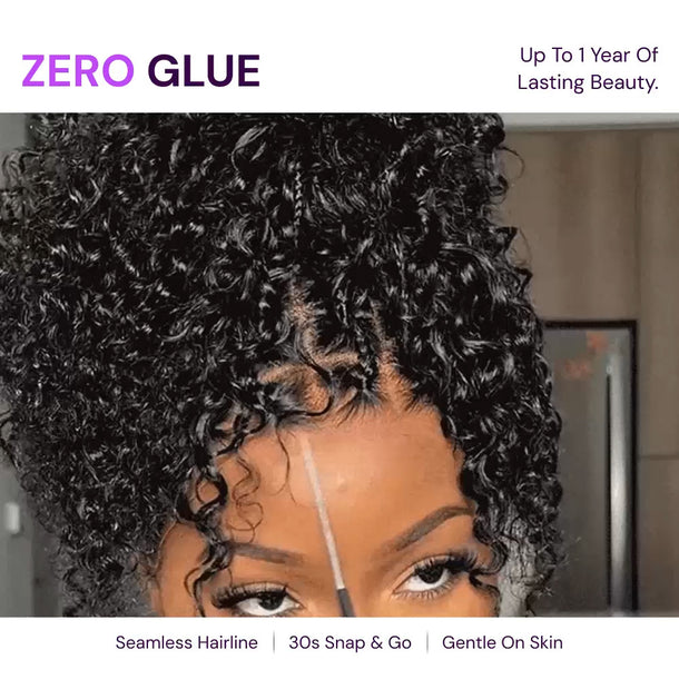 Boho Braided Deep Curly HD Lace Wig Zero Glue &autoplay