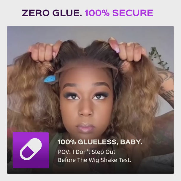 megalook highlight  Bohemian curly Wig &autoplay