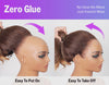 Dark Brown Zero Wear Truly Snap & Go HD Lace Wig Zero Glue Easy To Put On And Take Off &autoplay